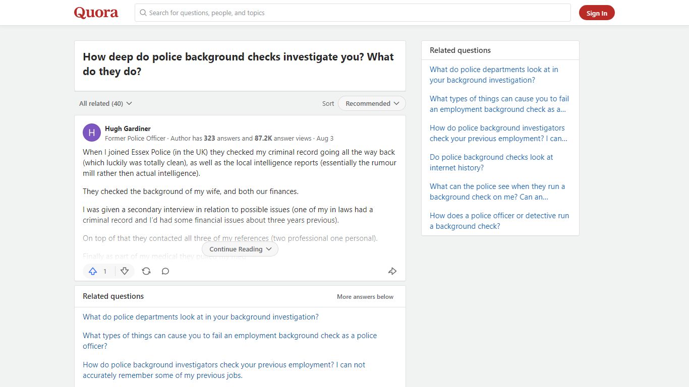 How deep do police background checks investigate you? What do they do ...
